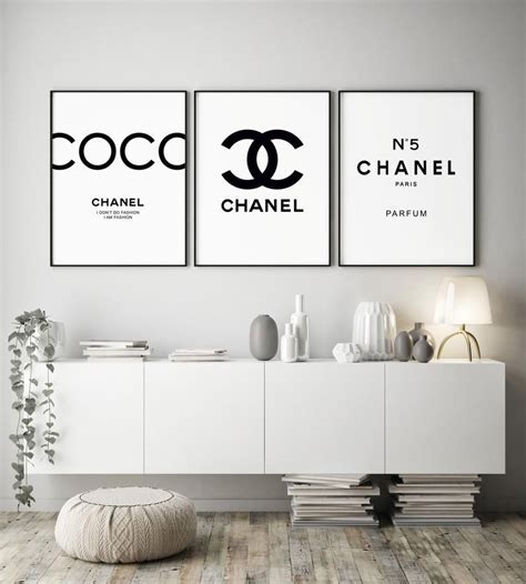 Coco chanel wandbilder .